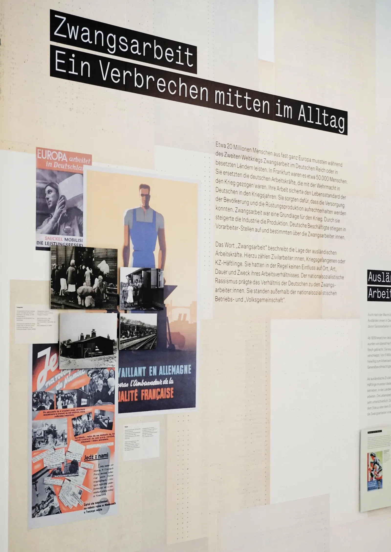 Geschichtsort Adlerwerke — Ausstellungsgestaltung