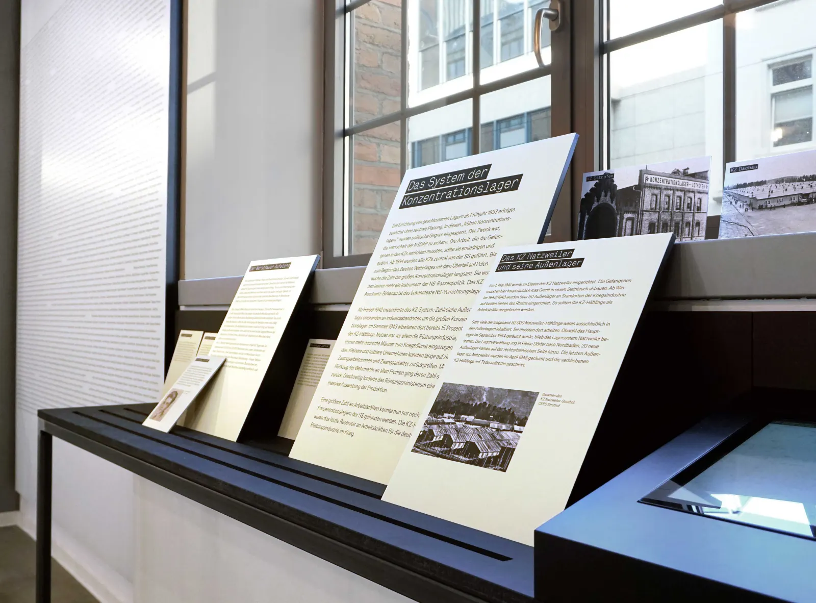 Geschichtsort Adlerwerke — Ausstellungsansicht